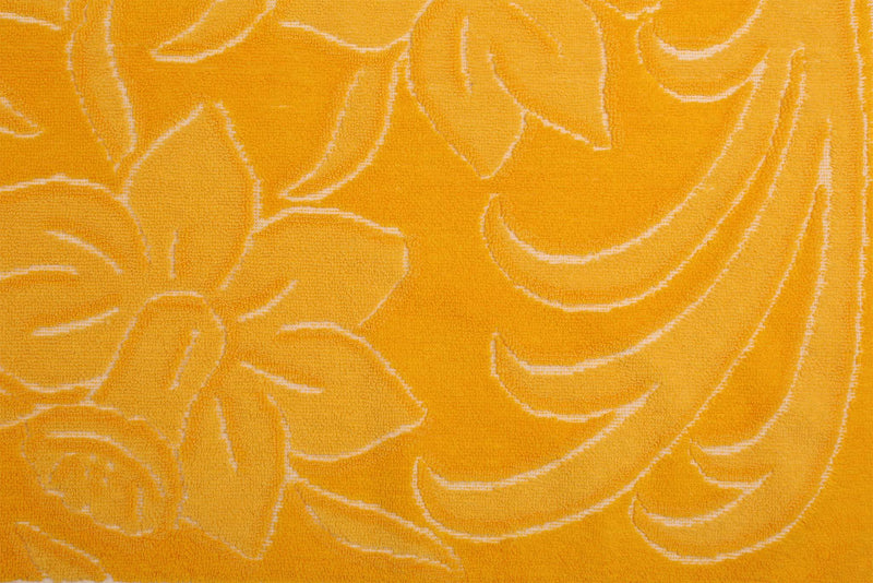 Textured Lemon Flower Towel