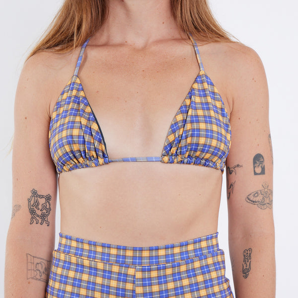 Yellow plaid discount swimsuit