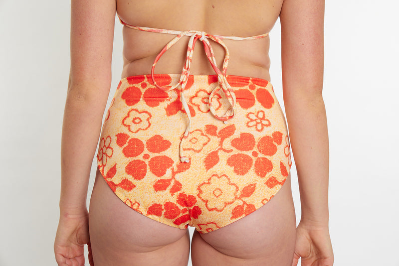 Recycled High Waisted Control Bikini Bottoms