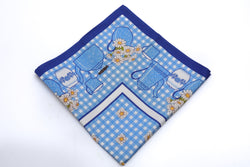 Tea Time Blue Gingham Table Cloth