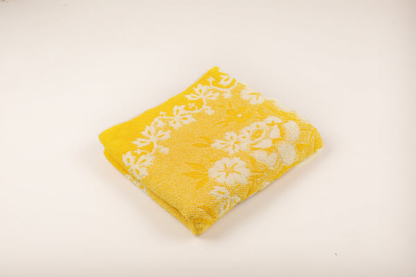 Yellow Centre Piece Towel