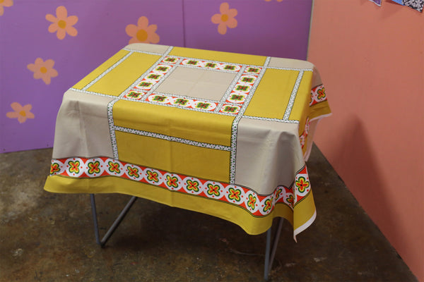 Retro Domino Tablecloth