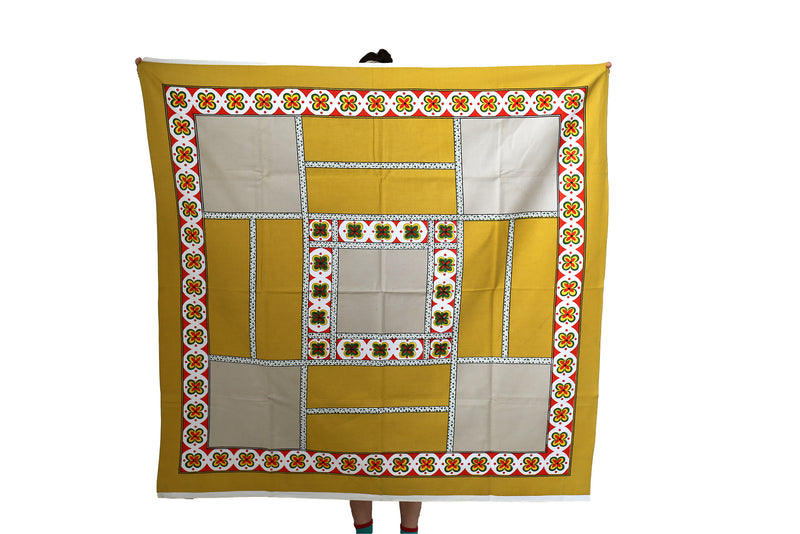 Retro Domino Tablecloth