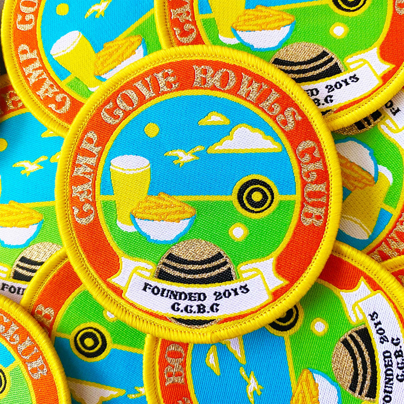 Camp Cove Bowls Club - Sew on Patch