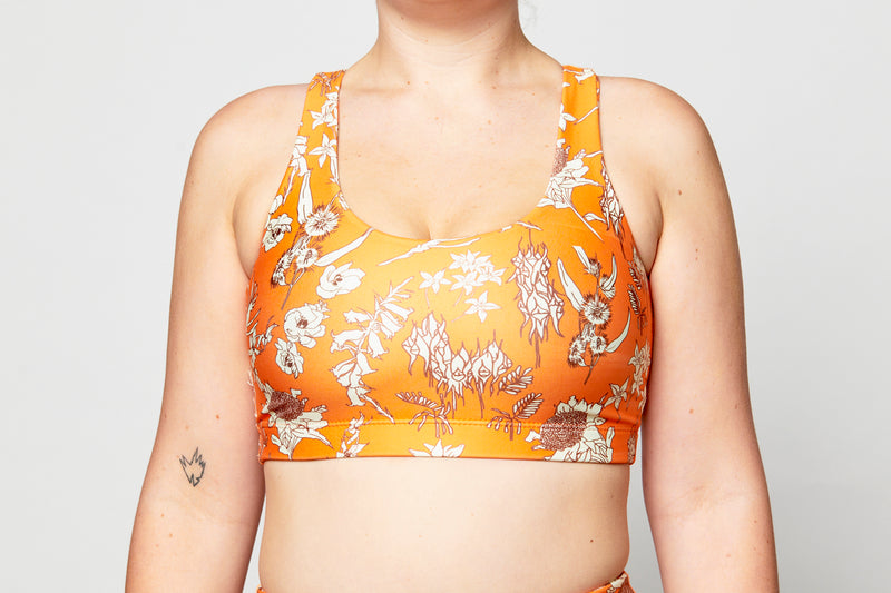 Crop Top - Aussie Floral