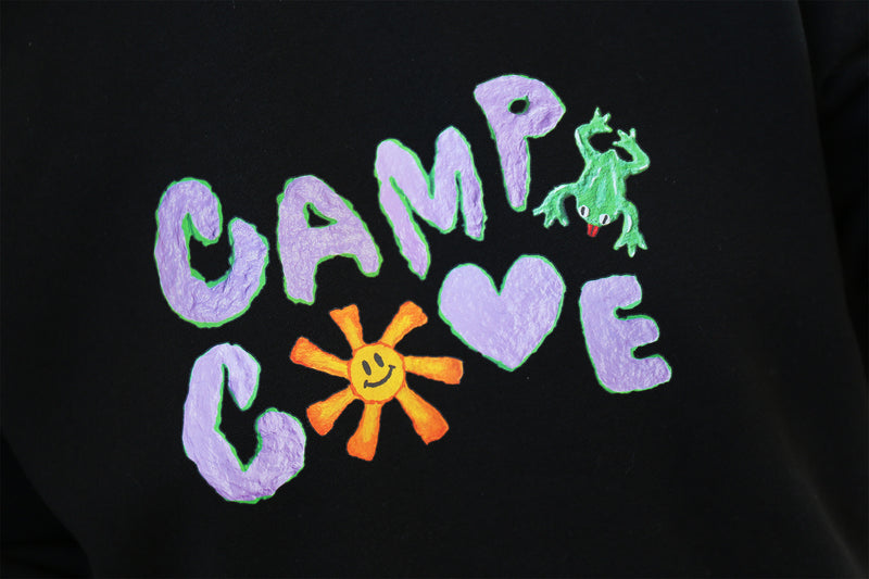 Camp Cove Seachange Hoodie Black