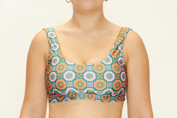Amber Top - Daisy Checkerboard