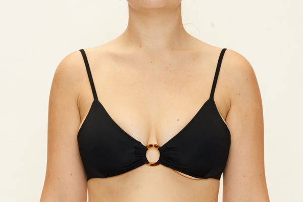 Holly Top  - Recycled Black