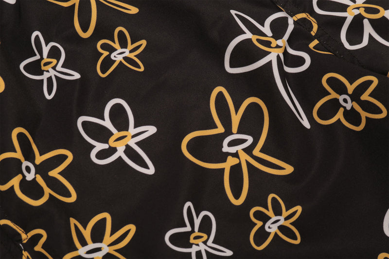 Black & Gold Daisy Boardie