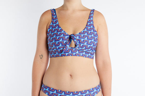 Madi Recycled Bikini Top - Blockhead