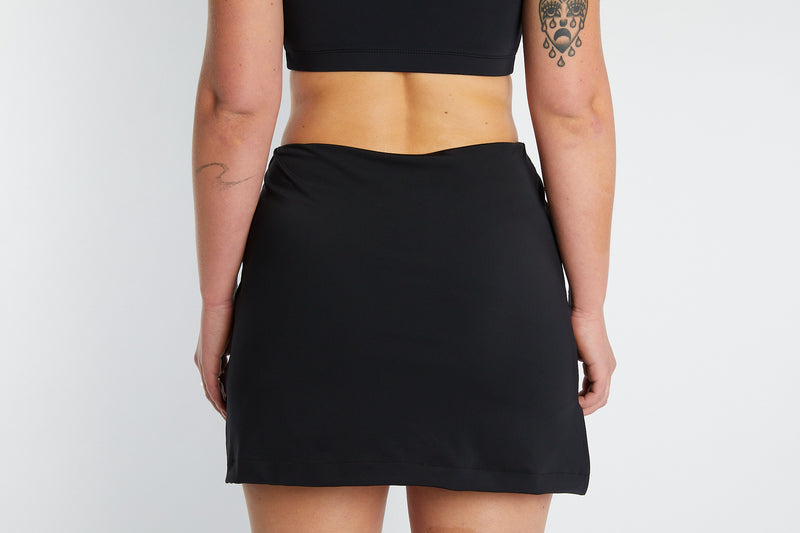 Activity Wear - Recycled Skort Black