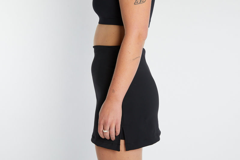 Activity Wear - Recycled Skort Black