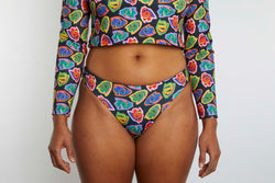 Taylor Recycled Mid Rise Bikini Bottom - Fishie