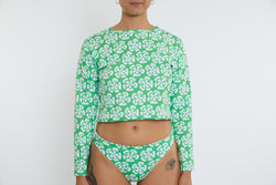 Recycled Long Sleeve Rashie UPF50+ - Chunky Floral