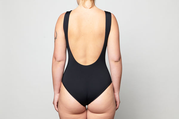 Roma Recycled One Piece Swimsuit - Recycled Black