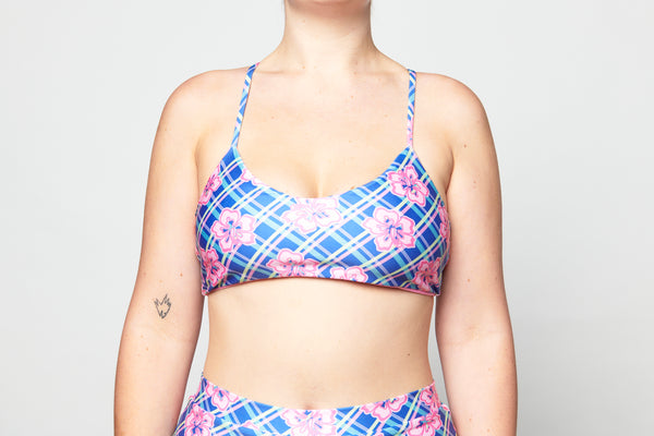 Sister Top - Hibiscus Gingham