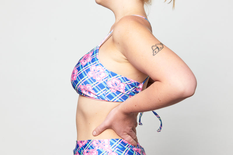 Sister Top - Hibiscus Gingham