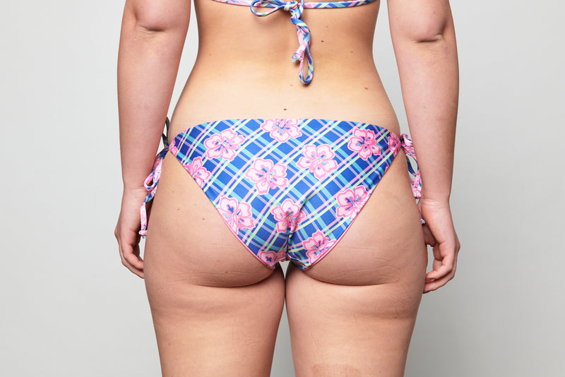 Sunday Bottom - Hibiscus Gingham