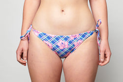Sunday Bottom - Hibiscus Gingham