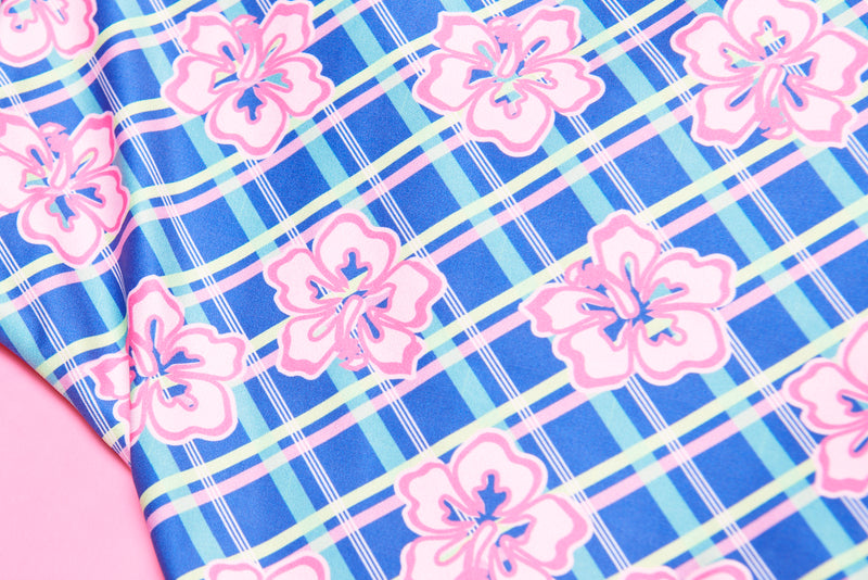 Sister Top - Hibiscus Gingham