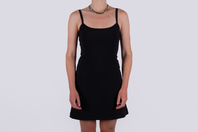 Activity Wear - Exercise Dress Recycled Black