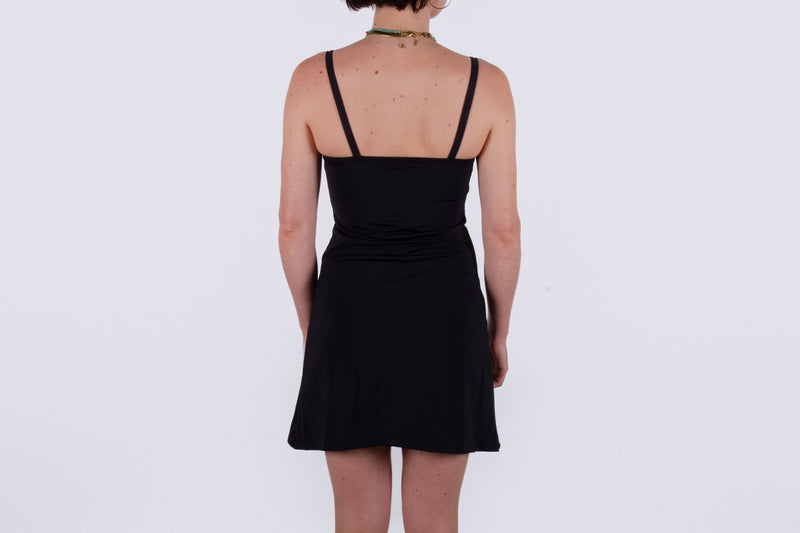 Activity Wear - Exercise Dress Recycled Black