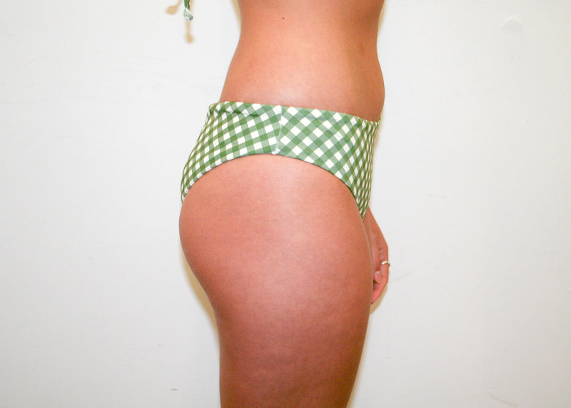 Lola Bottoms – Olive Gingham