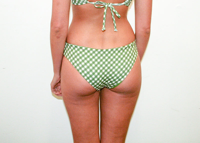Lola Bottoms – Olive Gingham