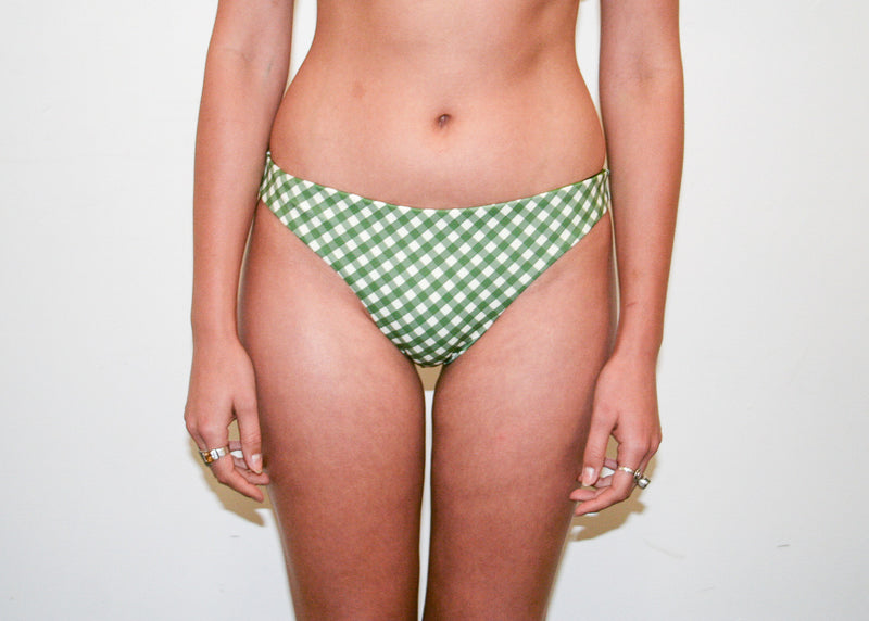 Arcadia Bottoms – Olive Gingham