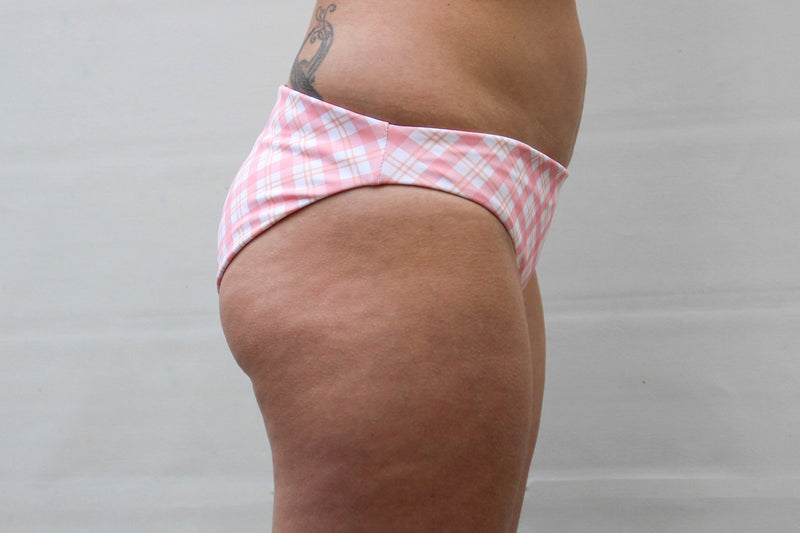 Opal Bottom - Pink Plaid