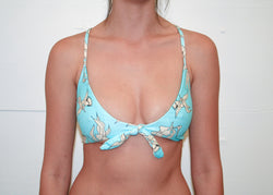 Peggy Top - Powder Blue Eucalyptus