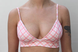 Reef Top - Pink Plaid