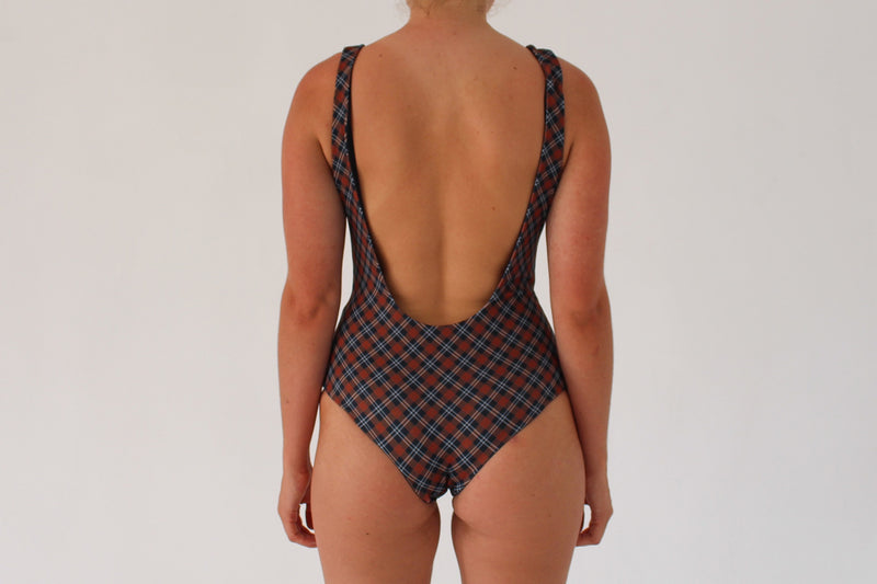Ruby Full Piece - Dark Tartan