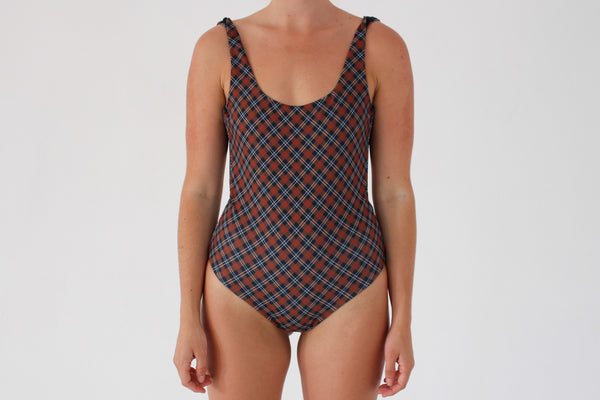 Ruby Full Piece - Dark Tartan