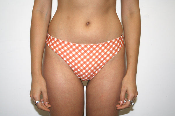 Arcadia Bottoms – Rust Gingham