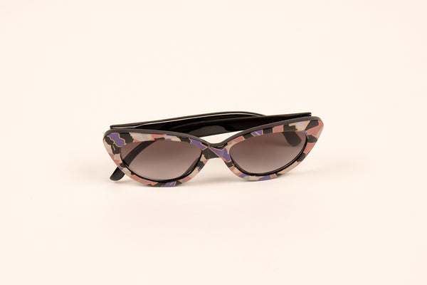 Patterned Cateye Sunnies