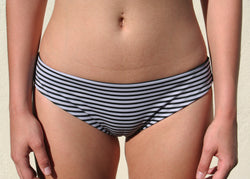 Heart Breaker Bottoms – Charcoal Stripe