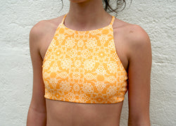 Ivy Cross Top - Buttercup Tile