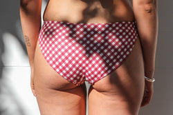 Opal Bottoms - Merlot Gingham