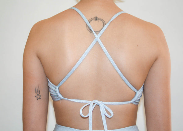 Chloe Top – Baby Blue Sparkle