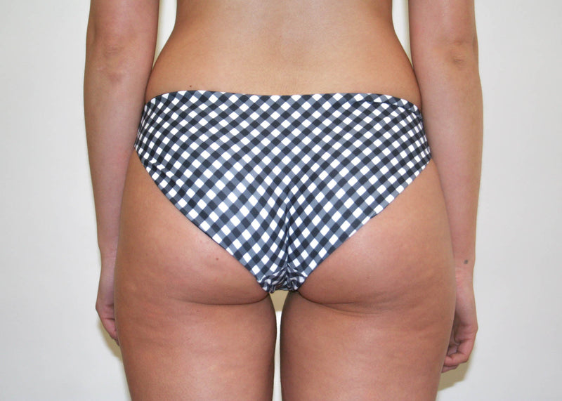 Opal Bottoms - Black Gingham