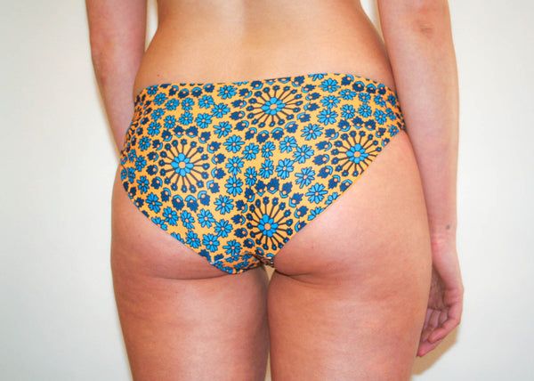Opal Bottoms - Golden Yellow Hippie Floral